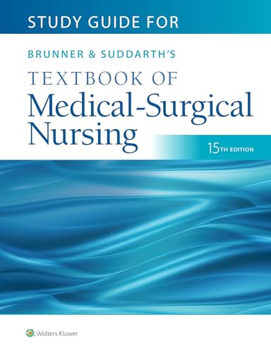 Beispielbild fr Study Guide for Brunner & Suddarth's Textbook of Medical-Surgical Nursing zum Verkauf von BooksRun