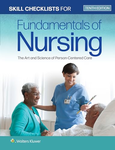 Imagen de archivo de Skill Checklists for Fundamentals of Nursing: The Art and Science of Person-Centered Care a la venta por BooksRun