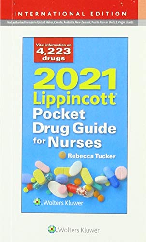 Beispielbild fr 2021 LIPPINCOTT POCKET DRUG GUIDE FOR NURSES IE (PB 2021) zum Verkauf von Universal Store