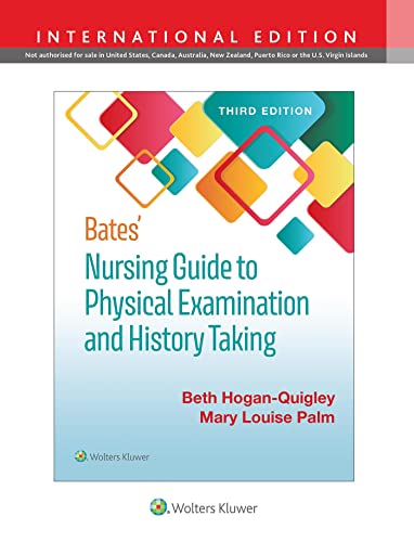 Stock image for Bates' Nursing Guide To Physical Examination And History Taking Third, International Edition for sale by GreatBookPrices