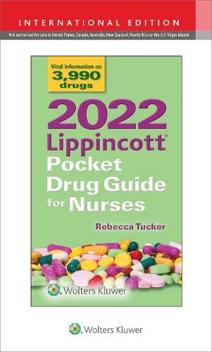 Beispielbild fr 2022 Lippincott Pocket Drug Guide for Nurses zum Verkauf von Monster Bookshop