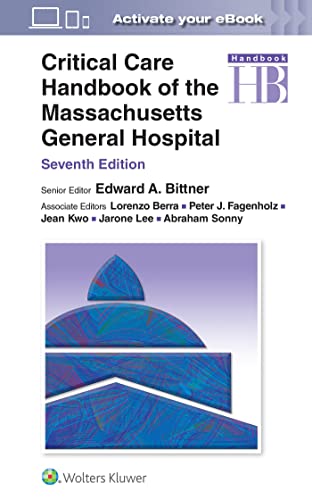 Beispielbild fr Critical Care Handbook of the Massachusetts General Hospital zum Verkauf von Monster Bookshop