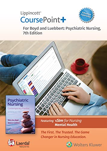 9781975186500: Lippincott Coursepoint+ Enhanced for Boyd's Psychiatric Nursing: Contemporary Practice