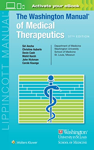 9781975190620: The Washington Manual of Medical Therapeutics