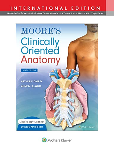 9781975209551: Moore's Clinically Oriented Anatomy (Lippincott Connect)