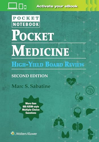 Imagen de archivo de Pocket Medicine High Yield Board Review (The Pocket Notebooks) a la venta por BooksRun