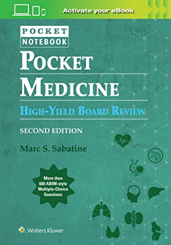 Stock image for Pocket Medicine High Yield Board Review (The Pocket Notebooks) for sale by BooksRun