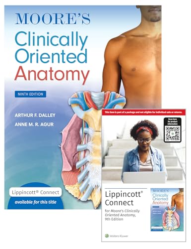 Stock image for Moore's Clinically Oriented Anatomy 9e Lippincott Connect Print Book and Digital Access Card Package for sale by Books Unplugged