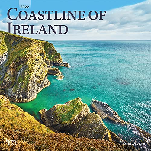 Imagen de archivo de Coastline of Ireland 2022 12 x 12 Inch Monthly Square Wall Calendar, Travel Nature Ocean Cliffs Celtic a la venta por WorldofBooks