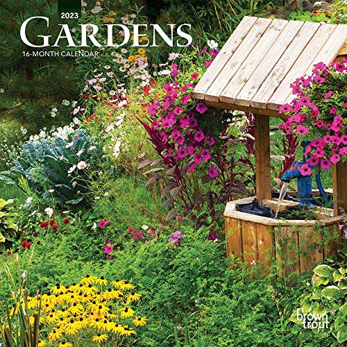 Stock image for Gardens | 2023 7 x 14 Inch Monthly Mini Wall Calendar | BrownTrout | Gardening Outdoor Home for sale by Revaluation Books