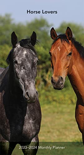 Beispielbild fr Horse Lovers | 2023-2024 3.5 x 6.5 Inch Two Year Monthly Pocket Planner | BrownTrout | Animals Equestrian zum Verkauf von Big River Books