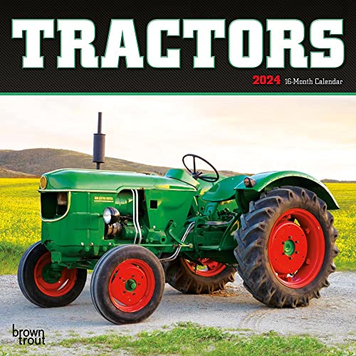 Beispielbild fr Tractors | 2024 7 x 14 Inch Monthly Mini Wall Calendar | BrownTrout | Farm Rural Country Machinery zum Verkauf von Book Deals