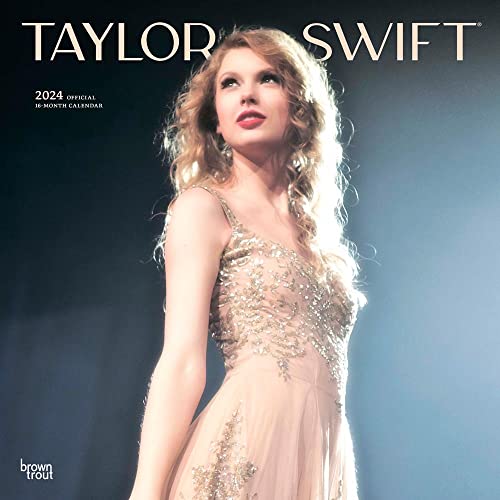 9781975466381: Taylor Swift OFFICIAL | 2024 12 x 24 Inch Monthly Square Wall Calendar | BrownTrout | Music Pop Singer Songwriter Celebrity