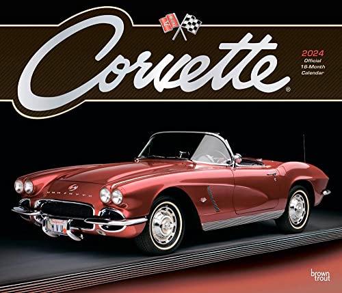 Beispielbild fr Corvette OFFICIAL | 2024 14 x 24 Inch Monthly Deluxe Wall Calendar | Foil Stamped Cover | BrownTrout | Chevrolet Motor Muscle Car zum Verkauf von Book Outpost