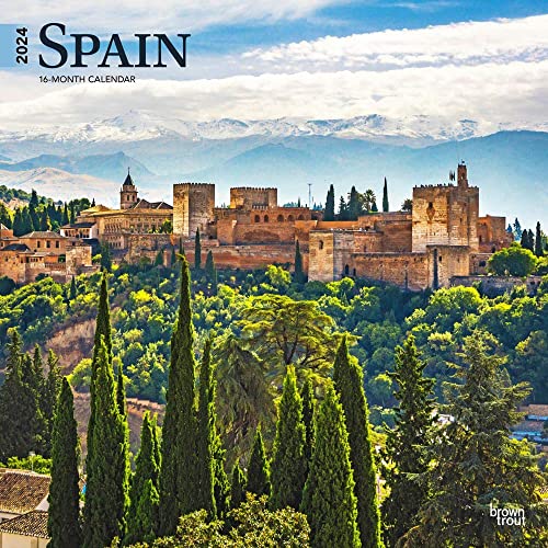 Spain | 2024 12 x 24 Inch Monthly...