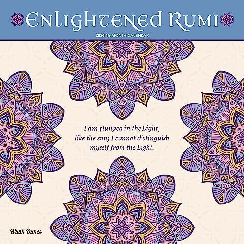 Enlightened Rumi 2024 Square Brush...