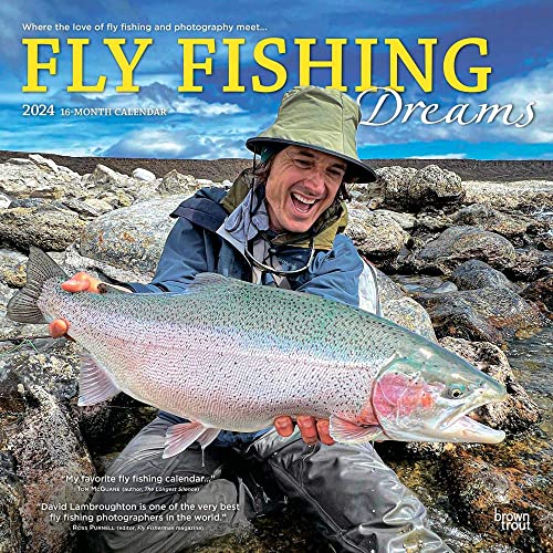 Imagen de archivo de FLY FISHING DREAMS 2024 SQUARE a la venta por PBShop.store US