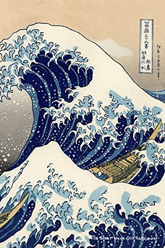 Stock image for The Great Wave Off Kanagawa: Katsushika Hokusai | "6x 9" Lined Notebook|Work Book, Planner, Journal, Diary 100 Pages for sale by Revaluation Books