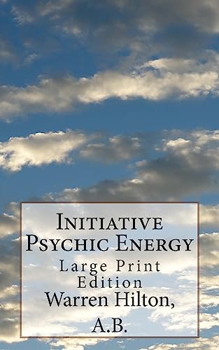 Imagen de archivo de Initiative Psychic Energy: Large Print Edition a la venta por Ergodebooks