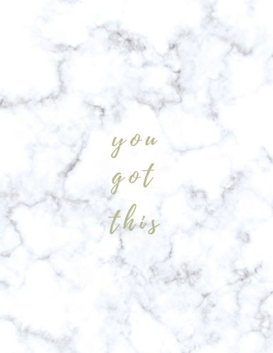 Immagine dell'editore per You Got This: Large Composition Notebook; 8.5x11 Large Notebook, Journal, Diary; Cute Inspirational Notebook Gift for Women, Girls, Teachers; Trendy Marble Notebook venduto da Buchpark