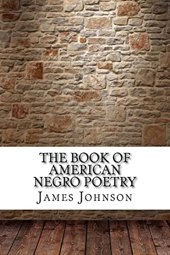 Stock image for The Book of American Negro Poetry for sale by Lucky's Textbooks