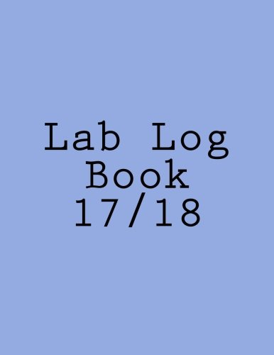 9781975851194: Lab Log Book 17/18