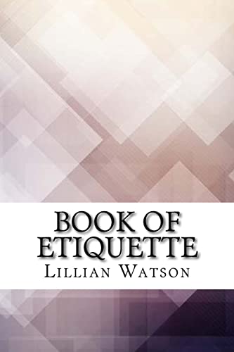 9781975910839: Book of Etiquette