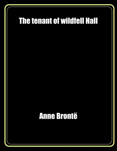 9781976165634: The tenant of wildfell Hall