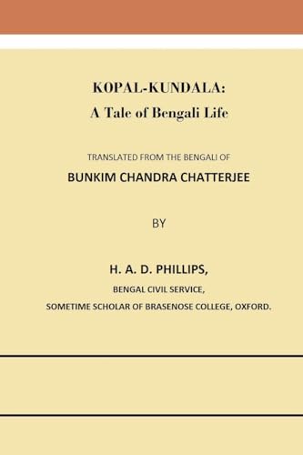 9781976200007: Kopal-Kundala: A Tale of Bengali Life