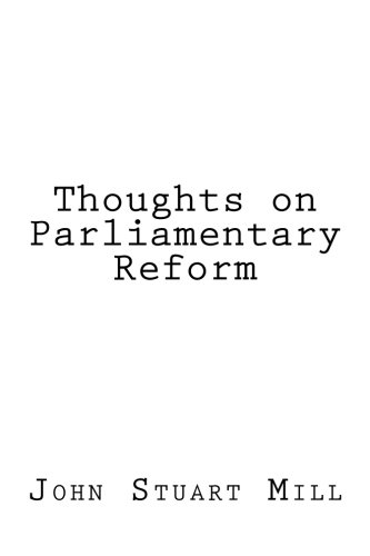 Imagen de archivo de Thoughts on Parliamentary Reform a la venta por Revaluation Books