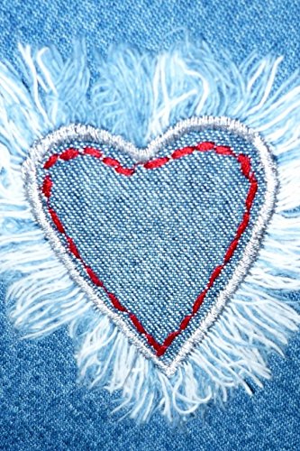 9781976275401: A Heart Embroidered on Denim Journal: 150 Page Lined Notebook/Diary