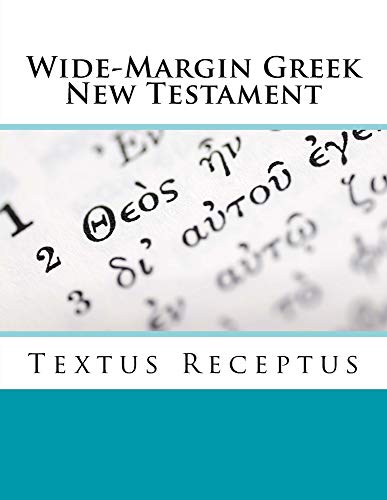 9781976327933: Wide-Margin Greek New Testament: Textus Receptus