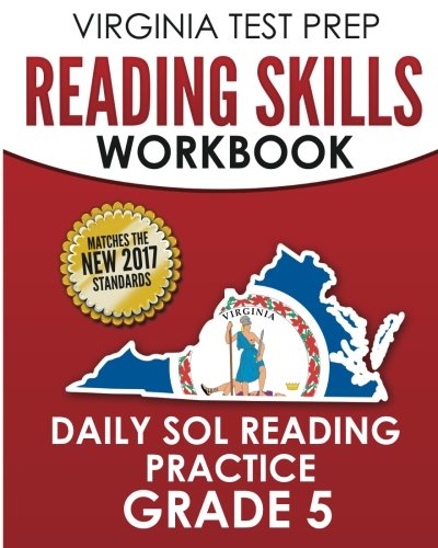 Beispielbild fr VIRGINIA TEST PREP Reading Skills Workbook Daily SOL Reading Practice Grade 5: Practice for the SOL Reading Assessments zum Verkauf von AwesomeBooks