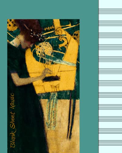 Beispielbild fr Blank Sheet Music: Manuscript or Staff Paper for Musicians (A large book bound notebook with 100 pages and 12 staves per page from our Gustav Klimt range) (Music Manuscript Paper) zum Verkauf von Revaluation Books