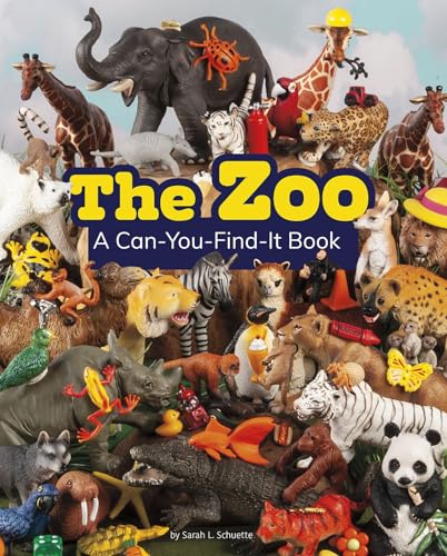 9781977118349: The Zoo: A Can-You-Find-It Book