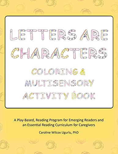 Stock image for Letters are Characters: Coloring & Multisensory Activity Book for sale by ZBK Books