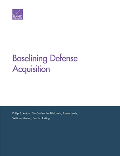 Beispielbild fr Baselining Defense Acquisition zum Verkauf von Michael Lyons