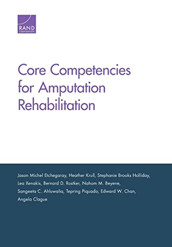 Beispielbild fr Core Competencies for Amputation Rehabilitation zum Verkauf von HPB-Red