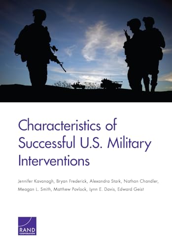 Stock image for Characteristics of Successful U.S. Military Interventions for sale by Michael Lyons