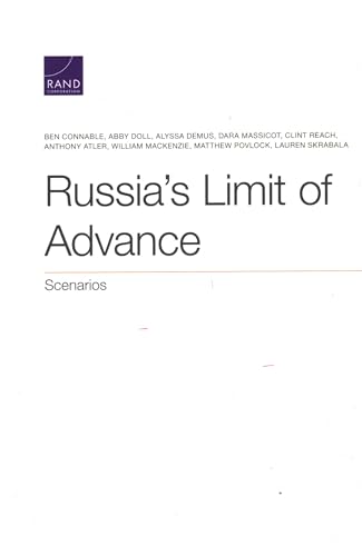 Stock image for Russias Limit of Advance: Scenarios for sale by Michael Lyons