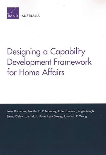Beispielbild fr Designing a Capability Development Framework for Home Affairs zum Verkauf von Buchpark