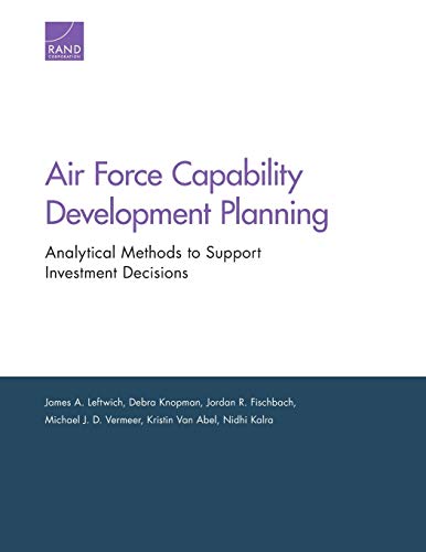 Beispielbild fr Air Force Capability Development Planning zum Verkauf von Blackwell's