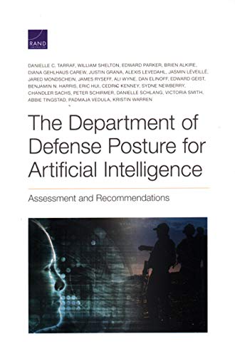 9781977404053: The Department of Defense Posture for Artificial Intelligence: Assessment and Recommendations
