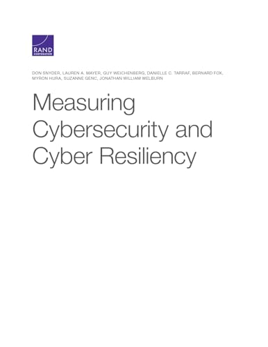 9781977404374: Measuring Cybersecurity and Cyber Resiliency
