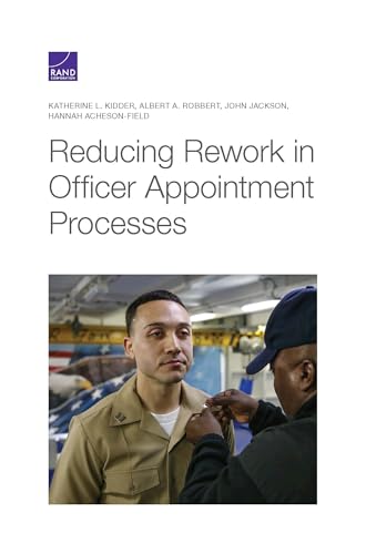 Stock image for Reducing Rework in Officer Appointment Processes for sale by Michael Lyons