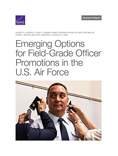 9781977410108: Emerging Options for Field-Grade Officer Promotions in the U.S. Air Force (Research Report)