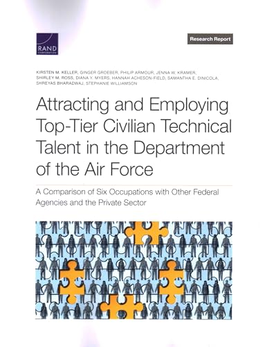 Stock image for Attracting and Employing Top-Tier Civilian Technical Talent in the Department of the Air Force: A Comparison of Six Occupations With Other Federal Agencies and the Private Sector for sale by Revaluation Books