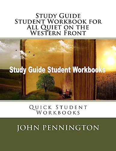Imagen de archivo de Study Guide Student Workbook for All Quiet on the Western Front: Quick Student Workbooks a la venta por Decluttr