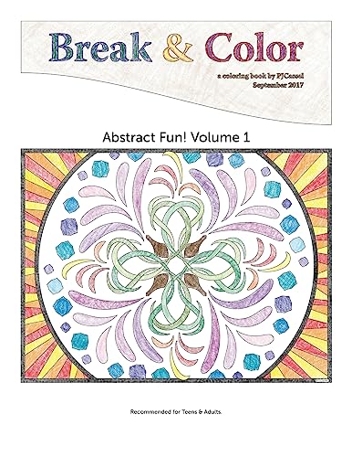 Imagen de archivo de Break & Color: Coloring Book for Teens and Adults a la venta por THE SAINT BOOKSTORE