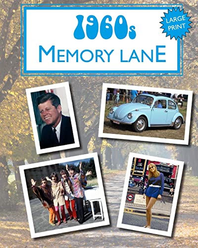 Stock image for 1960s Memory Lane: large print book for dementia patients for sale by Zoom Books Company